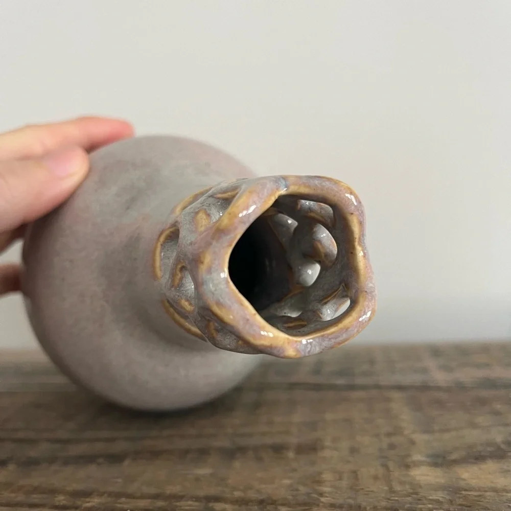 OOAK handmade pottery vase